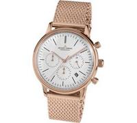 Montre Mixte Jacques Lemans N209ZM Bracelet s Quartz Retro Classic or rose G