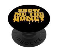 Montre-Moi Le Miel drôle Montre-Moi Le Miel PopSockets PopGrip Adhésif