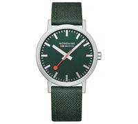 Montre - MONDAINE - Classic Unisex - Vert parc - Textile recyclé - Quartz