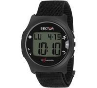 Montre Moniteur Fréquence Cardiaque SECTOR EX-21K R3251530001 de Tissu Noir