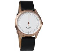 Montre Mono aiguille 24 Heures Quartz Homme - MAST MILANO - A24-RG404M.WH.01I - Noir - Cuir - Tendance