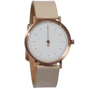 Montre Mono aiguille Quartz Homme - MAST MILANO - BS12-RG504M.WH.17I - Beige - Cuir italien