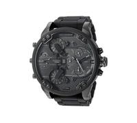 Montre - - Mr Daddy DZ7396 - Cadran Noir - Bracelet en Silicone - Analogique