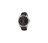 Casio Montre MTP-M110L Quartz analogique 42 mm Cuir noir Homme