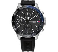 Montre Multi-Cadrans - Tommy Hilfiger - 1791724 - Silicone Noir - Quartz - Étanchéité 5 Atm