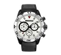Montre Multifonction - RUCKFIELD - 685112 - Cuir Noir - Étanchéité 10 Atm - Style Sport