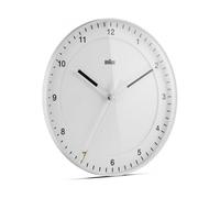 Montre Murale - Braun - BC17W-DCF - Radio Pilotée - Quartz - Blanc - 300mm