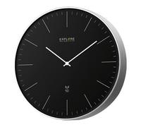 Montre Murale Explore Scientific RAC1001 Sans Chiffres Noir Plastique