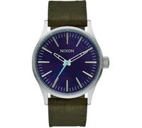 Montre - Nixon - A377-2302-00 - Cuir - Acier inoxydable - 38mm - Étanchéité 10 ATM