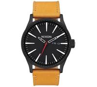 Montre - NIXON - Sentry Leather A105-2448 - Cuir - Noir - Quartz