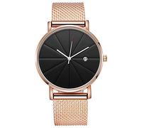 Montre numérique à quartz pour homme avec bracelet en cuir, C, taille unique