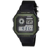 Montre numérique - CASIO - AE-1200WHB-1BVDF - Noir - Résine - Étanche léger