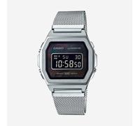 Montre numérique Casio argent unisexe collection Casio A1000M-1B - 100 % auth...