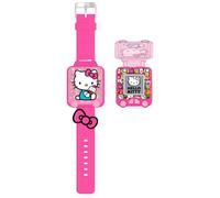 Montre Educative Hello Kitty - Indique heure date - Contient 5 jeux - Fond d écran interchangeable - Effet sonore - Pile incluse