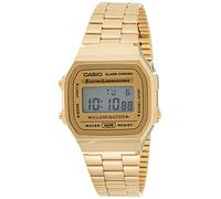 MONTRE NUMÉRIQUE HOMME CASIO EN ACIER INOXYDABLE DORÉ A168WG-9WDF NEUVE du Japon