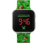 Montre numérique LED pour Enfant et Fille, pour Minecraft Fan Fonction Date, Format 12/24 Heures, Gadget Officiel