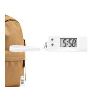 Montre Numérique Portable - Affichage LCD Rétroéclairé, Cadran Transparent Lisible, Mécanisme Silencieux Précis | Accessoire Pratique Études, Idéal Clés Sacs À Dos, Cadeau Élèves