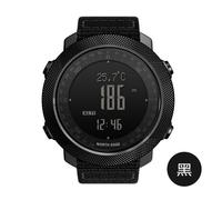 Montre numérique sportive - RNCYN - Apache black - Nylon - TFT - 640x480 - Chronographe - 3 mois et plus - IP68