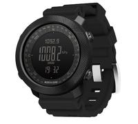 Montre numérique sportive - RNCYN - Apache - Silicone noir - TFT - 640x480 - Chronographe - 3 mois et plus - IP68