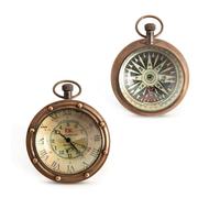 Montre Oeil du Temps, modèle Porthole, finition bronze