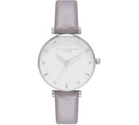 Montre - Olivia Burton - OB16AM144 - Cadran Blanc - Bracelet Cuir Véritable - Quartz 30mm