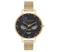 Montre - Olivia Burton - OB16WG85 - Cuir et Acier Inoxydable - 34 mm - Étanchéité 3 ATM