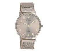 Montre Oozoo beige métal Vintage Series femme-homme analogique à quartz UOC20380