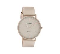 Montre Oozoo bleu foncé acier inoxydable C20102 Vintage Femme Montre à quartz UOC20165