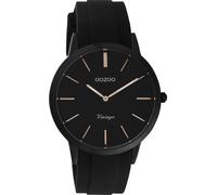 Montre Oozoo bleu foncé acier inoxydable C20102 Vintage Femme Montre à quartz UOC20174