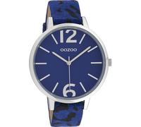 Montre Femme Oozoo Timepieces Analogique Cuir Bleu Noir Uoc10195