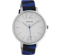 Montre Femme Oozoo Timepieces Analogique Cuir Bleu Noir Uoc10201