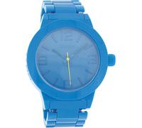Montre Oozoo bleue plastique Timepieces Femmes Montre à quartz analogique UOC3681A
