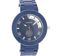 Montre Oozoo bleue plastique Timepieces Femmes Montre à quartz analogique UOC4258A