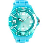 Montre Oozoo bleue silicone Vintage Series Femme-Homme Montre à quartz analogique UOC4165A