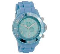 Montre Oozoo bleue silicone Vintage Series Femme-Homme Montre à quartz analogique UOC4834A