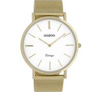 Montre Pour Homme Oozoo , Analogique En Or, Bracelet En Acier Inoxydable, Série Vintage C9908a Uoc9908a