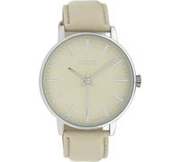 Montre Oozoo gris clair Cuir Timepieces Femmes Montre à quartz analogique UOC10041