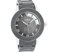 Montre Oozoo grise plastique Timepieces Femmes Montre à quartz analogique UOC4257A