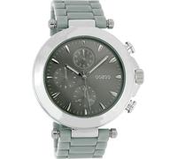 Montre Oozoo grise plastique Vintage Series Montre à quartz analogique UOC3861A