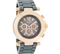 Montre Oozoo grise plastique Vintage Series Montre à quartz analogique UOC4883A