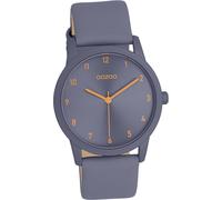 Montre Oozoo pour femme Montre analogique à quartz Bracelet gris foncé gris bleu Timepieces D2UOC11456