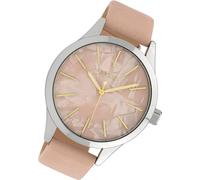 Oozoo Montre Bracelet Femme Rose Analogique C10072 Timepieces Bracelet Cuir Uoc10072