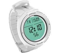 Cressi Goa-Ordinateur de Plongée et Horloge, Blanc/Noir, Taille unique, Adult Unisexe