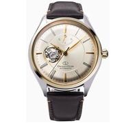 Montre - ORIENT - Orient Star Open Heart RE-AT0201G00B - Mécanique - Cadran Or - Bracelet Cuir Marron