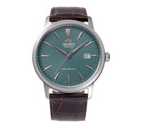 Montre ORIENT RA-AC0F13E Homme Automatique Acier Bracelet Cuir Cadran Vert Neuf