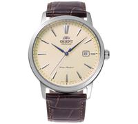 Montre ORIENT RA-AC0F16S pour Homme Beige en Acier inoxydable