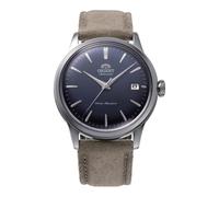 Montre ORIENT RA-AC0M12L Homme Automatique Acier Bracelet Cuir Cadran Bleu Neuf