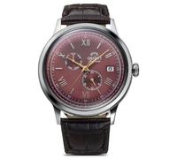 Montre Orient RA-AK0705R30B Bambino Multifonction Cadran Rouge Bracelet En Cuir
