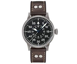 Montre originale Laco Paderborn Aviator Diamètre 42 mm Montre Automatique Étanche - Fabriqué en Allemagne