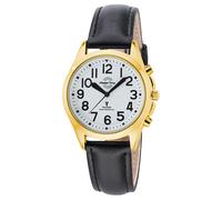Montre Parlant Femme MASTER TIME Couleur Or/Noir MTLA-10942-12L